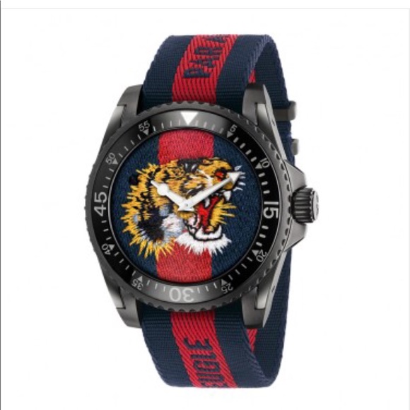 Gucci tiger watch mens Clearance